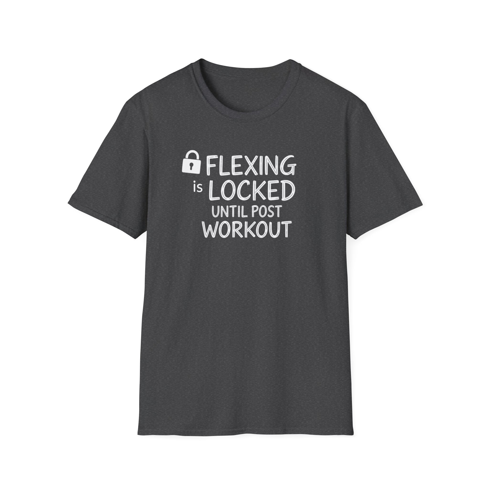 Flexing Locked – Post-Pump Protocol T-Shirt