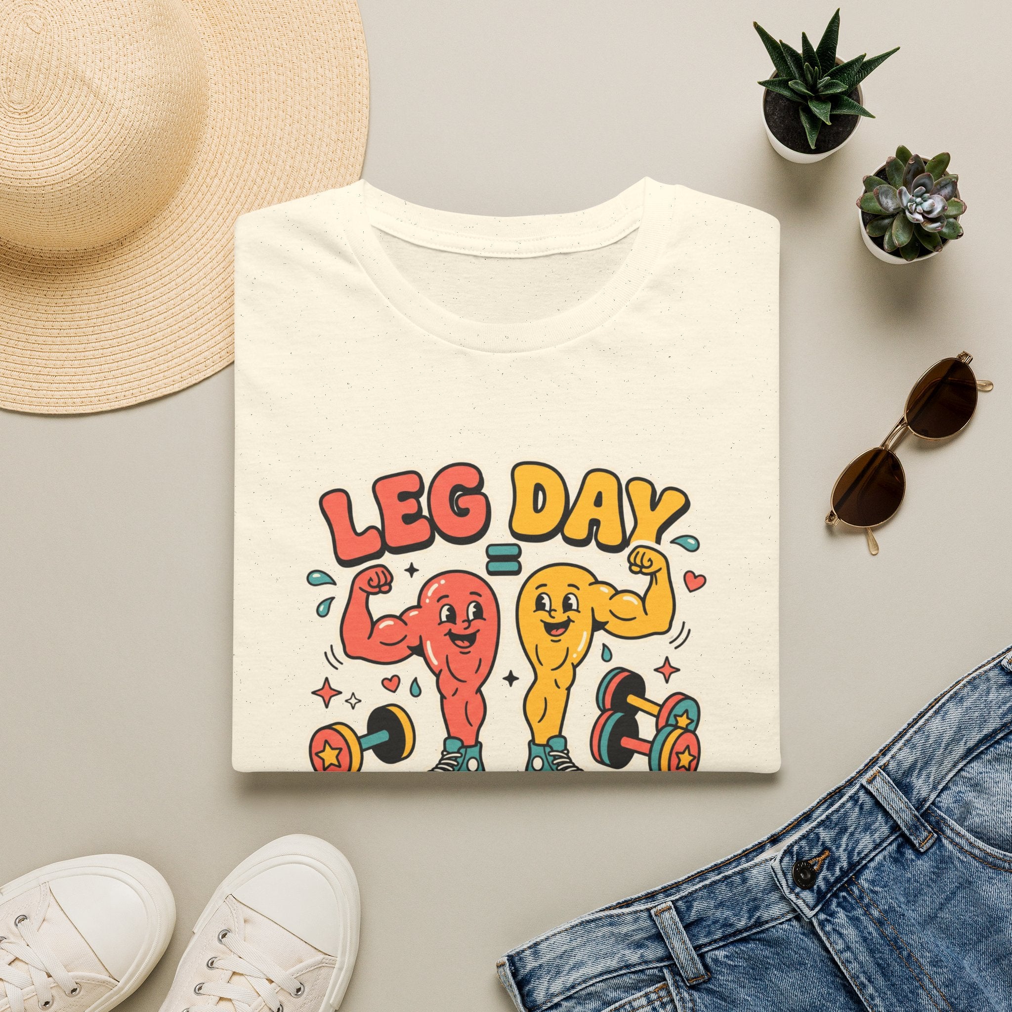 Leg day - Good mood gains T-Shirt