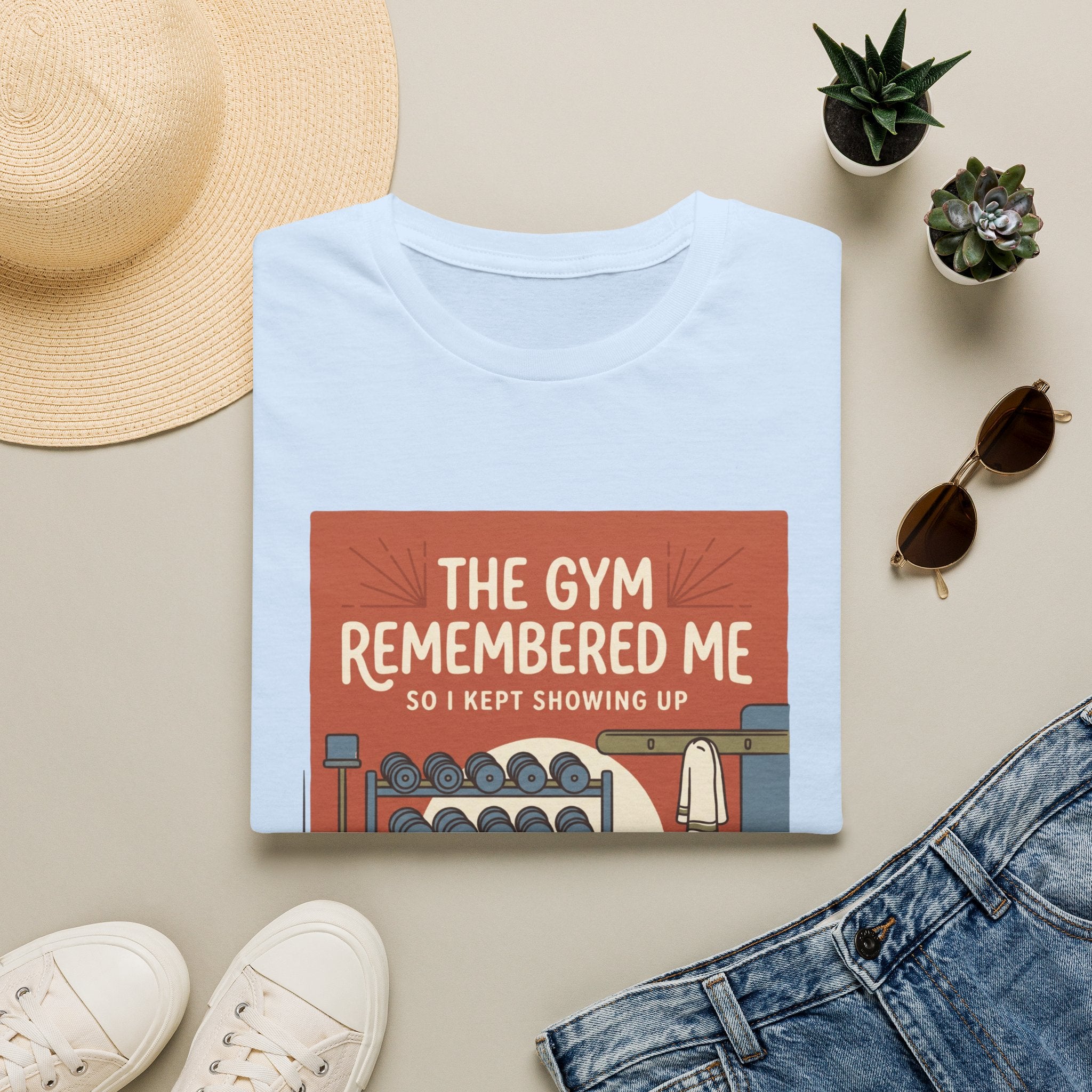 The gym remembered me T-Shirt