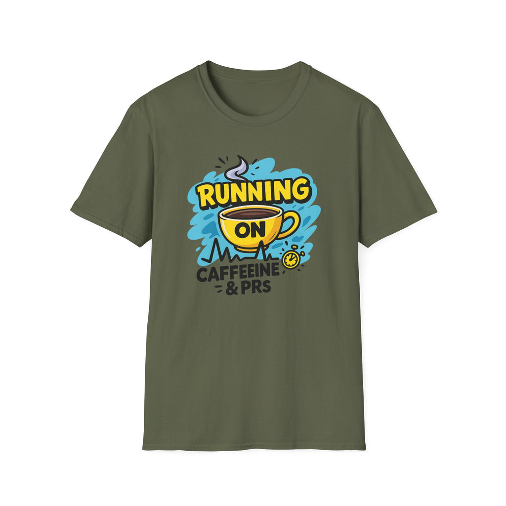 Running on Caffeine & PRs T-Shirt