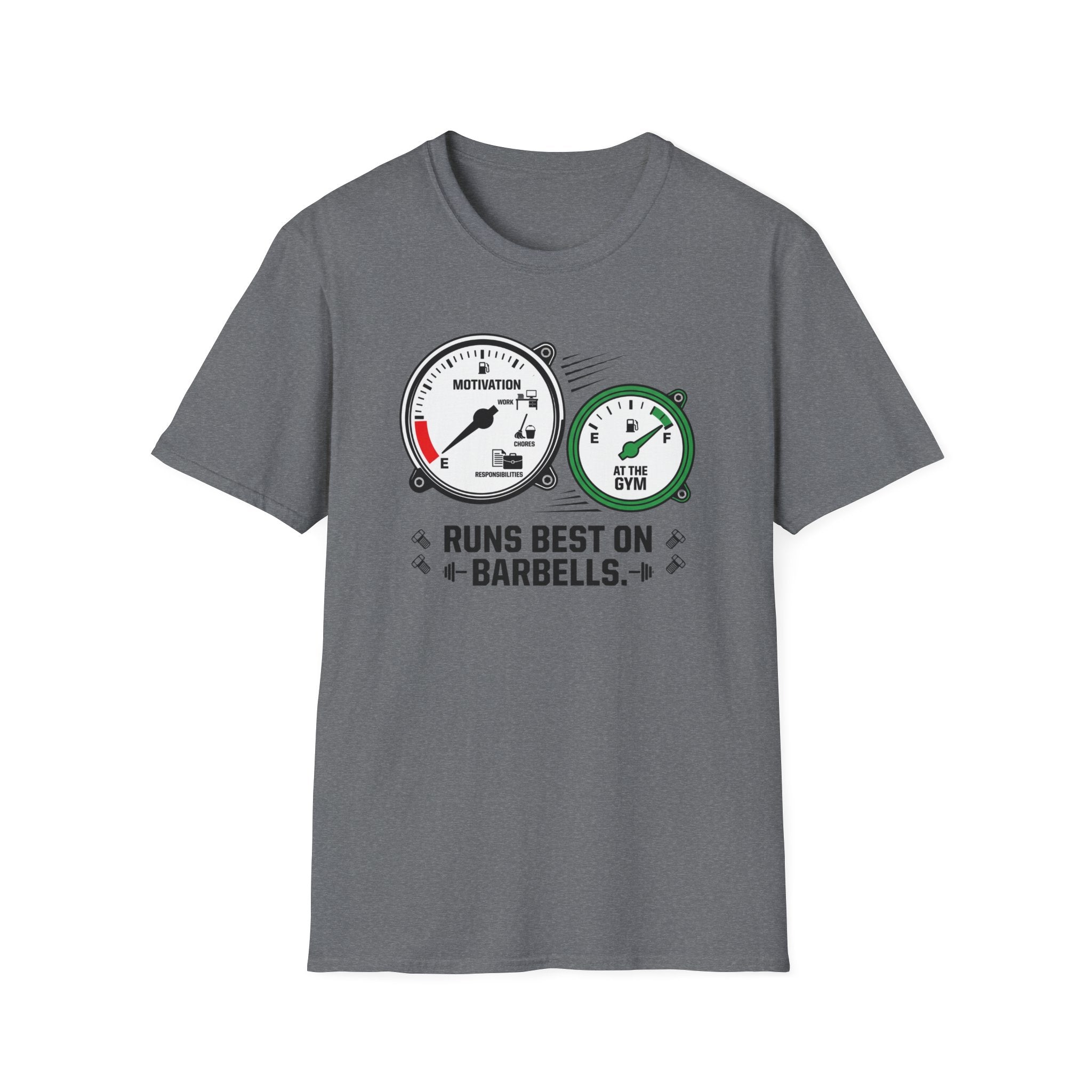 Runs best in barbells T-Shirt