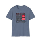 Waiting for gym - Week schedule T-Shirt