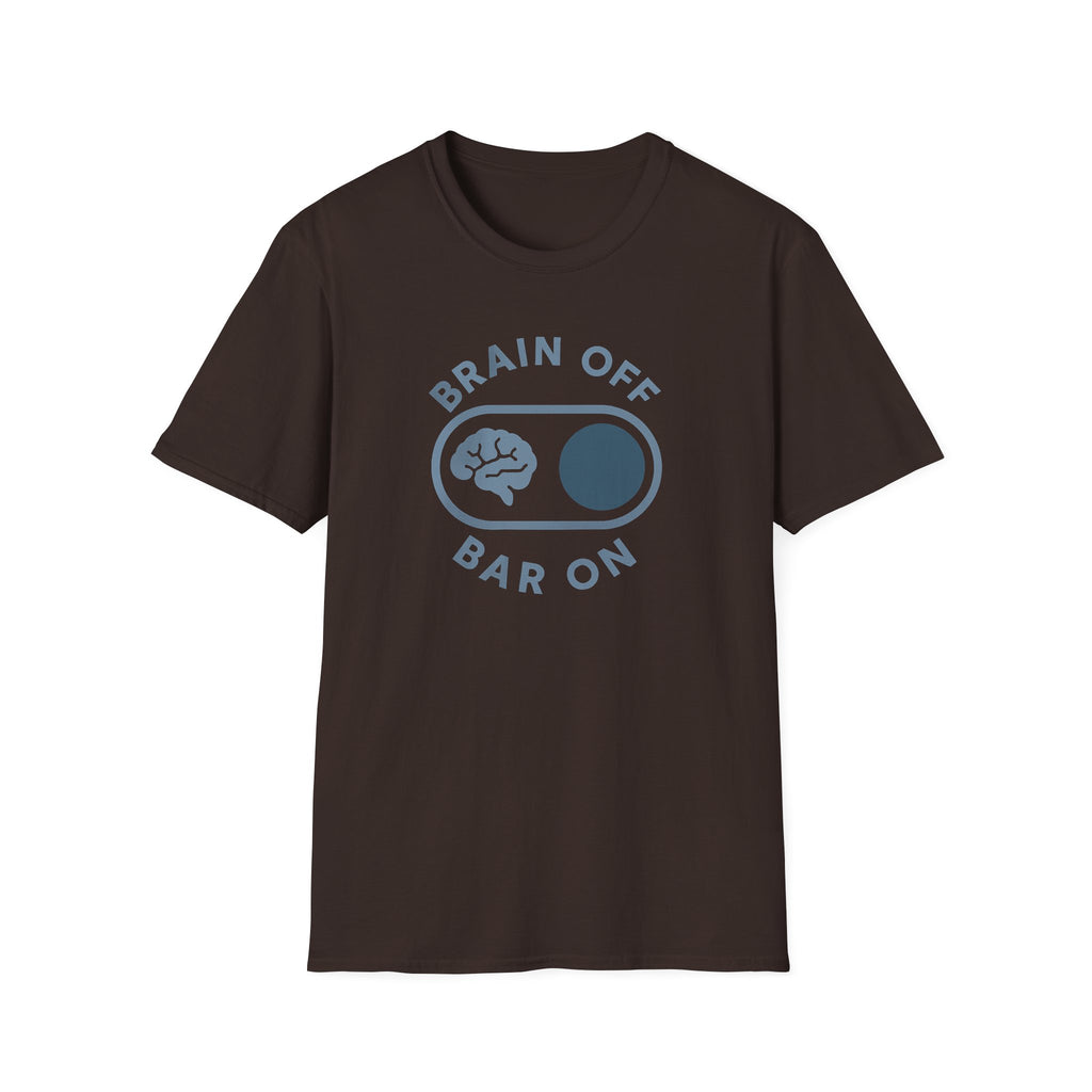 Brain Off Bar On – Powerlifting Switch T-Shirt