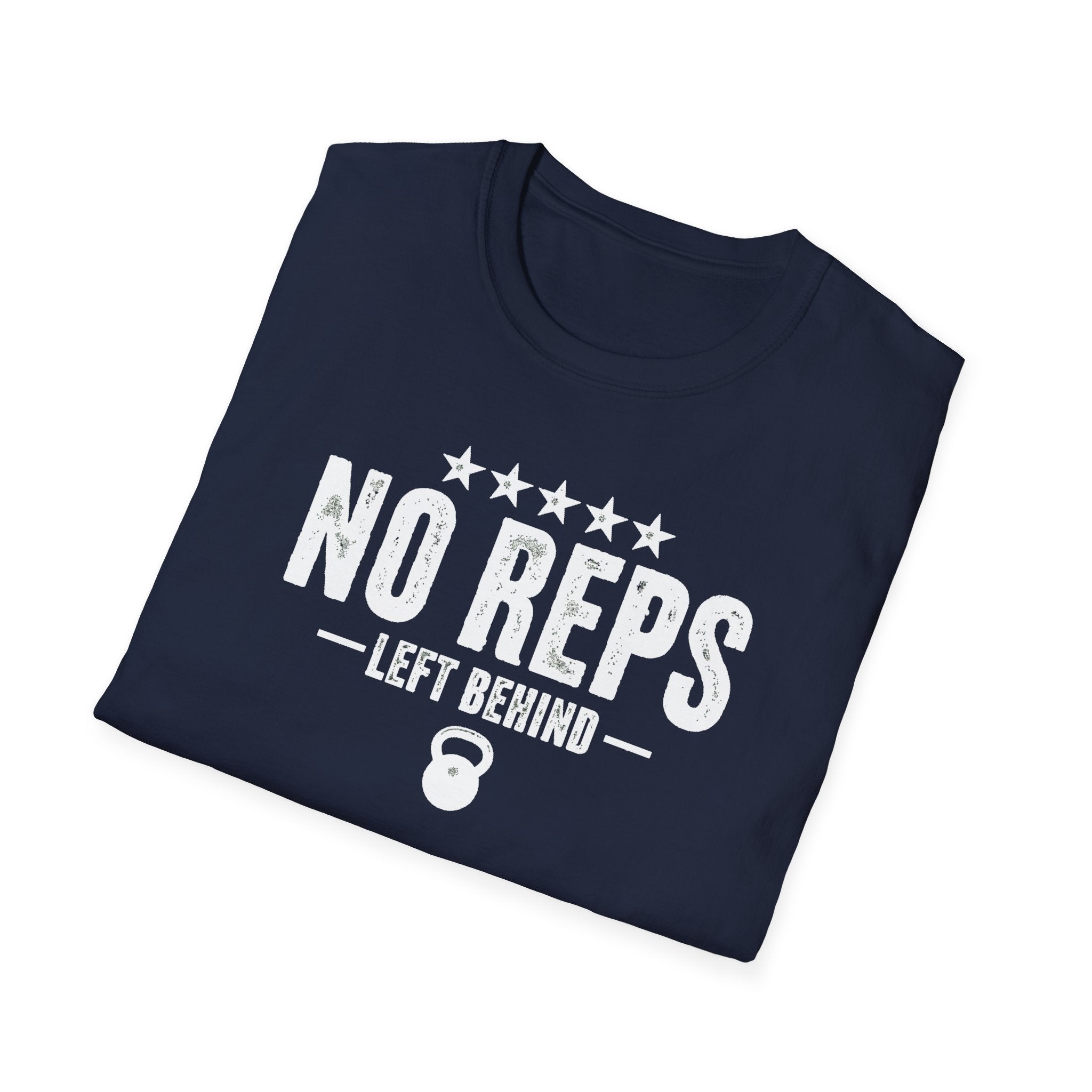 No Reps Left Behind – Kettlebell Grind T-Shirt