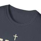 Faith Over Fatigue – Cross & Endurance Bold Tshirt