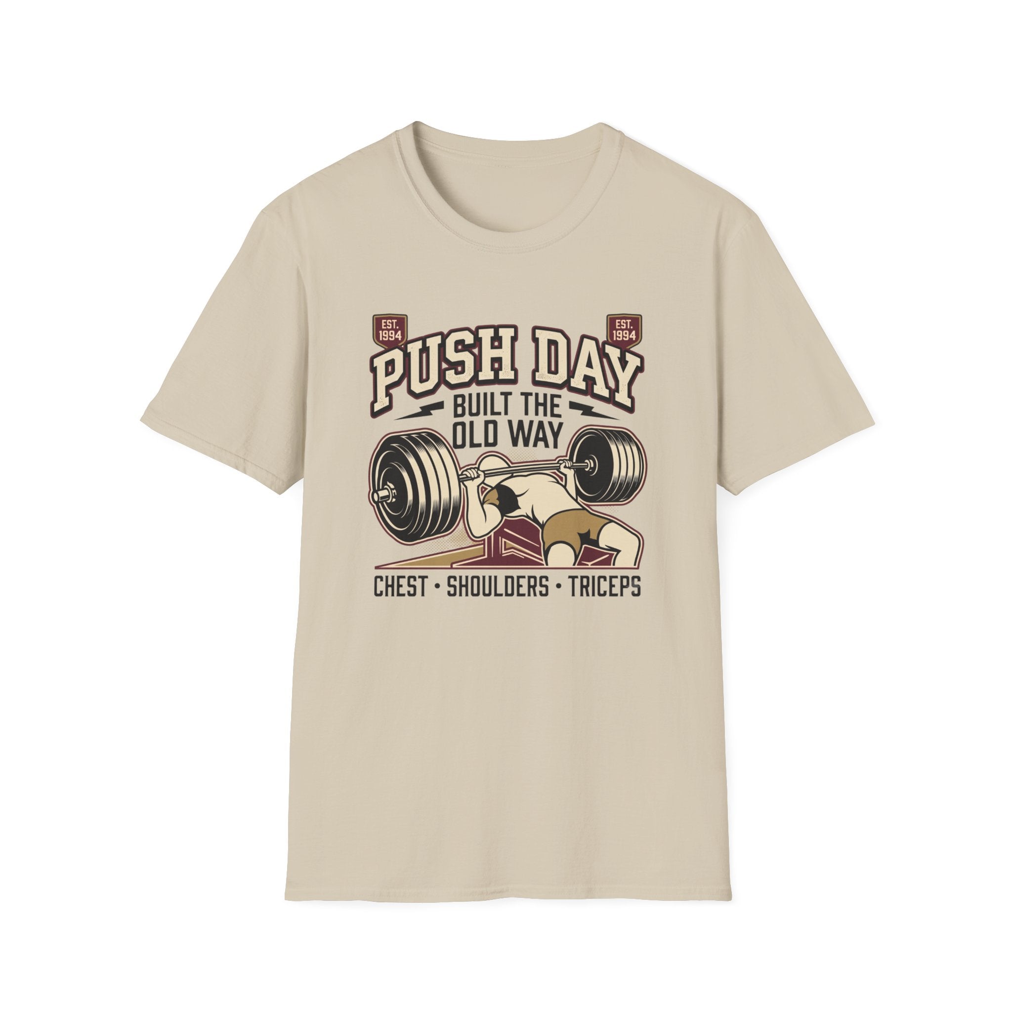 Push day - Built the old way T-Shirt