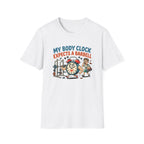 Body clock expects barbell T-Shirt