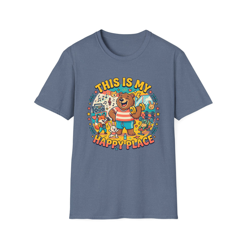 This is my happy place - Gym T-Shirt