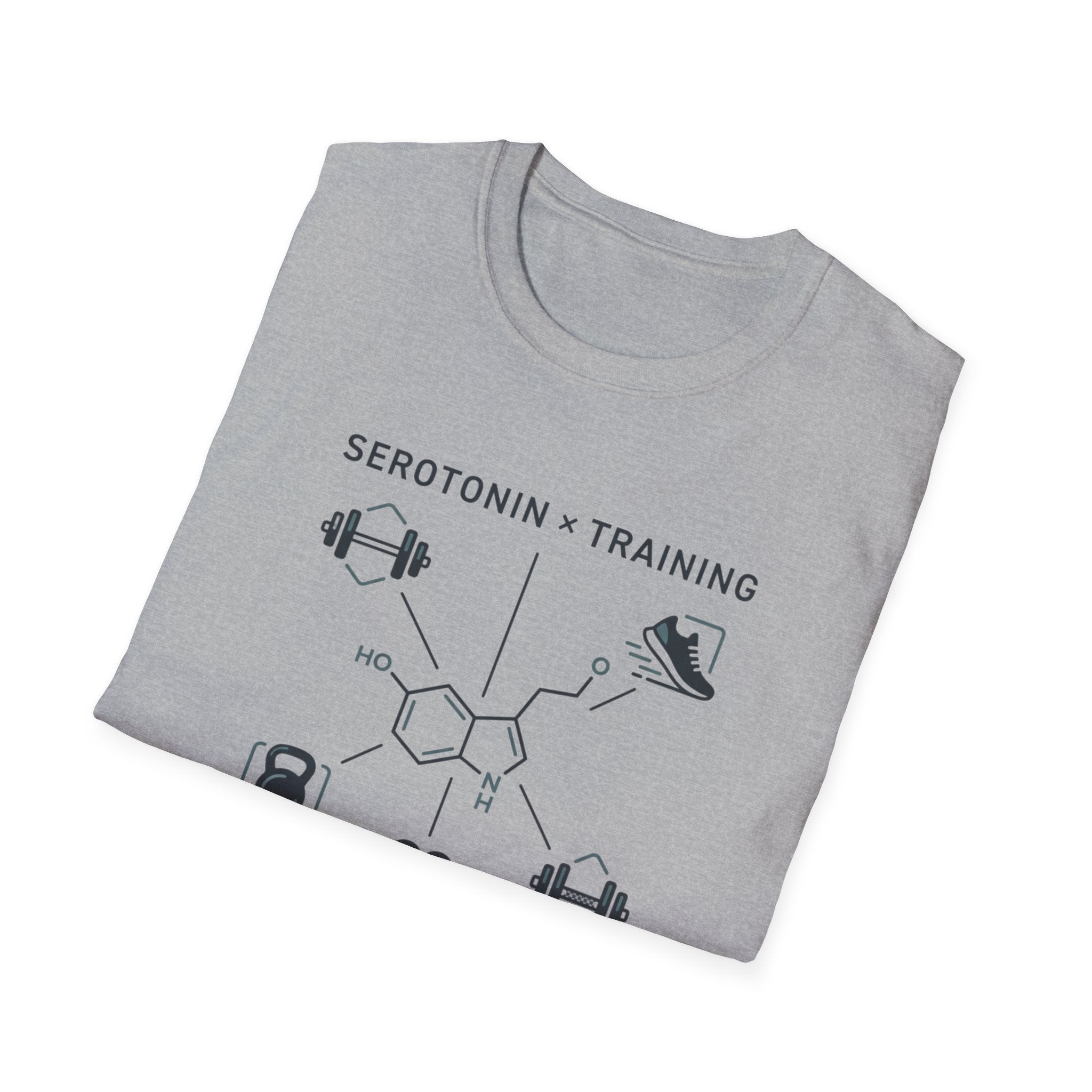 Serotonin and Training T-Shirt