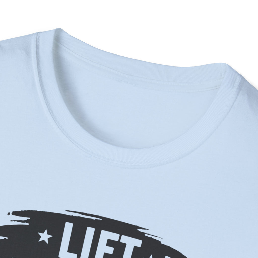 Lift Heavy, Petty Harder (Vintage Crest Edition) T-Shirt
