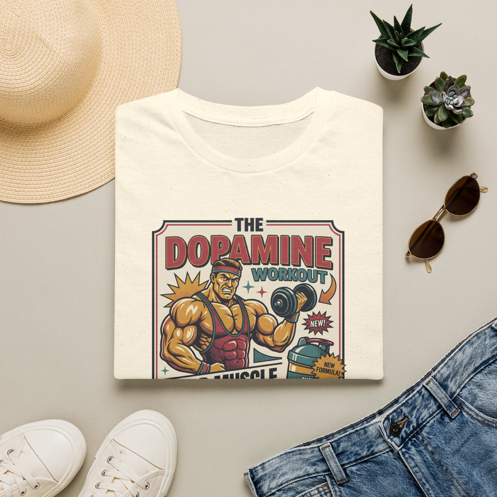 Dopamine workout - Build muscle. Build Mood T-Shirt