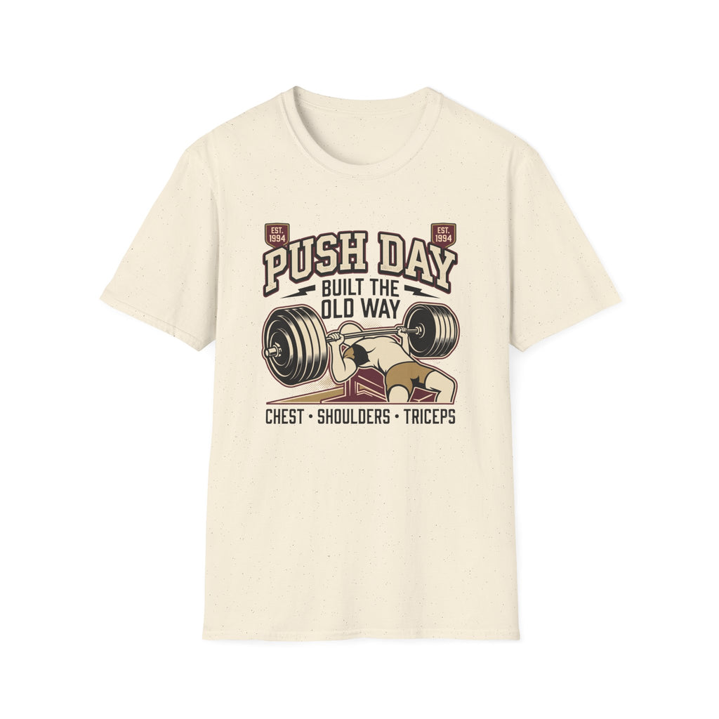 Push day - Built the old way T-Shirt