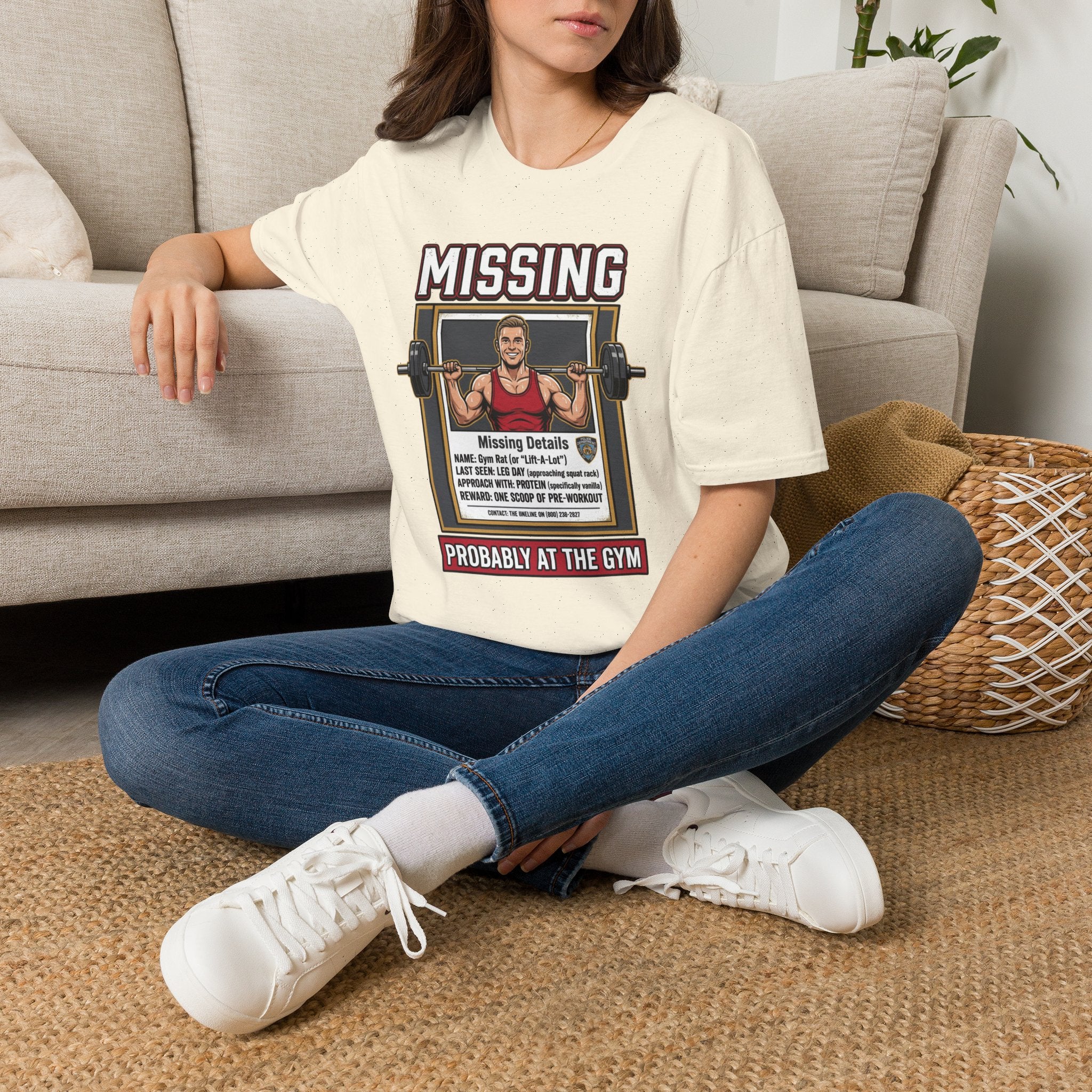 Missing - Probably at Gym T-Shirt