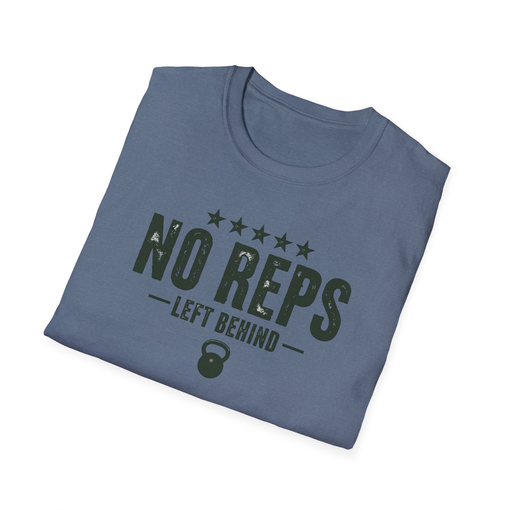 No Reps Left Behind – Kettlebell Grind T-Shirt