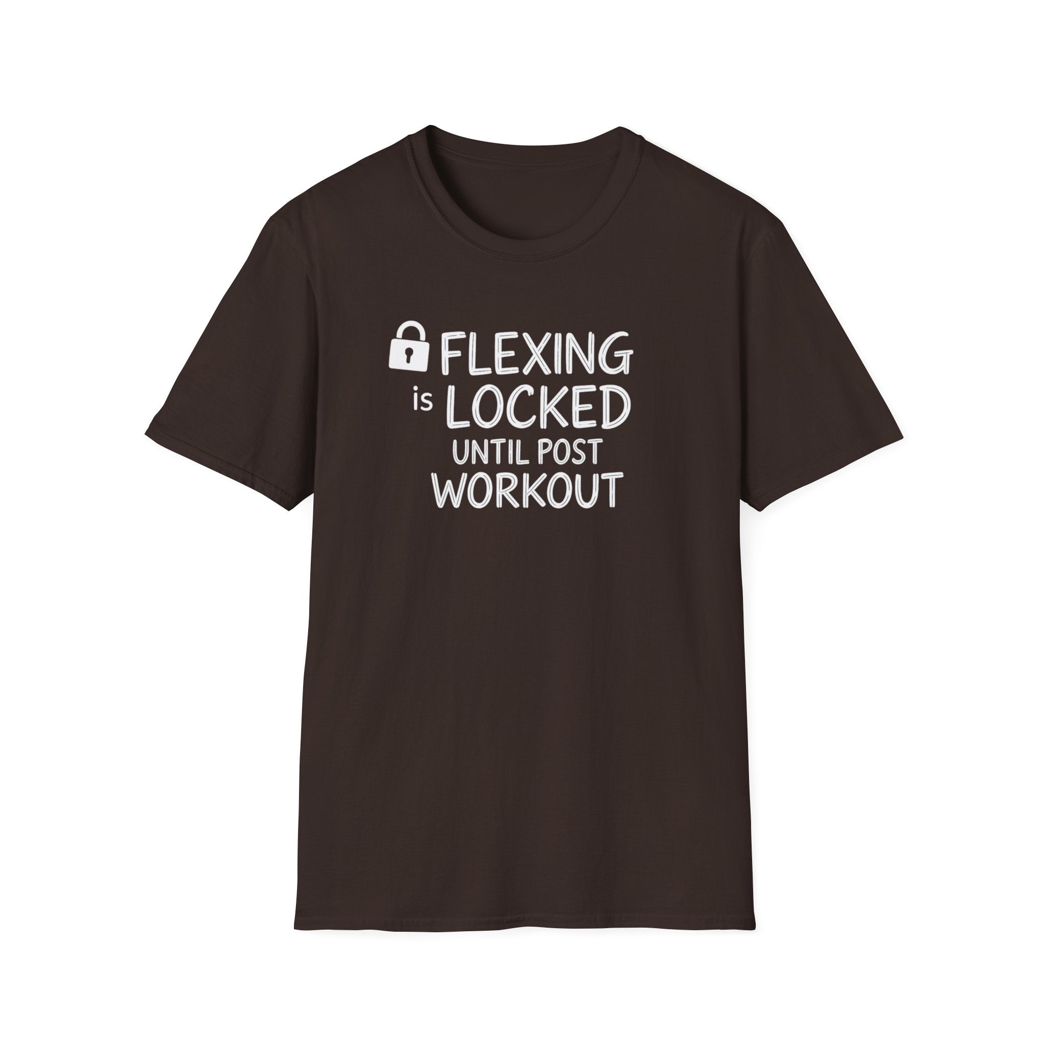 Flexing Locked – Post-Pump Protocol T-Shirt