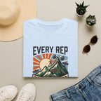 Every rep climbs higher - Push day T-Shirt