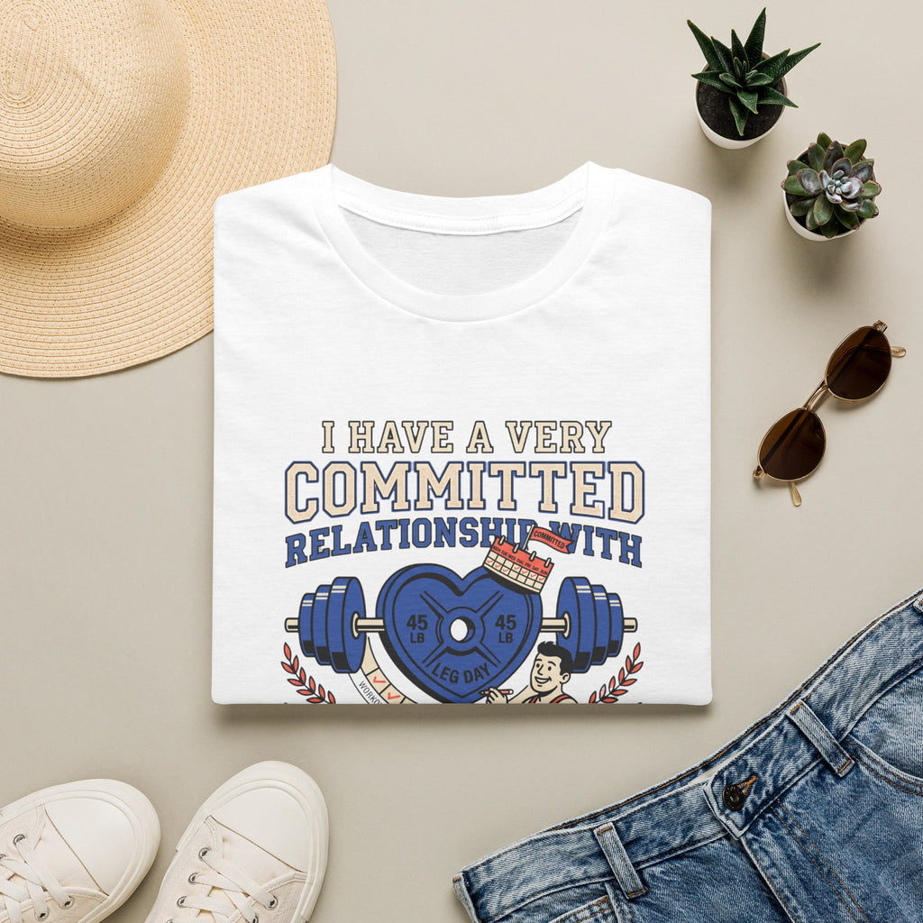 Committed relationship with Leg Day T-Shirt