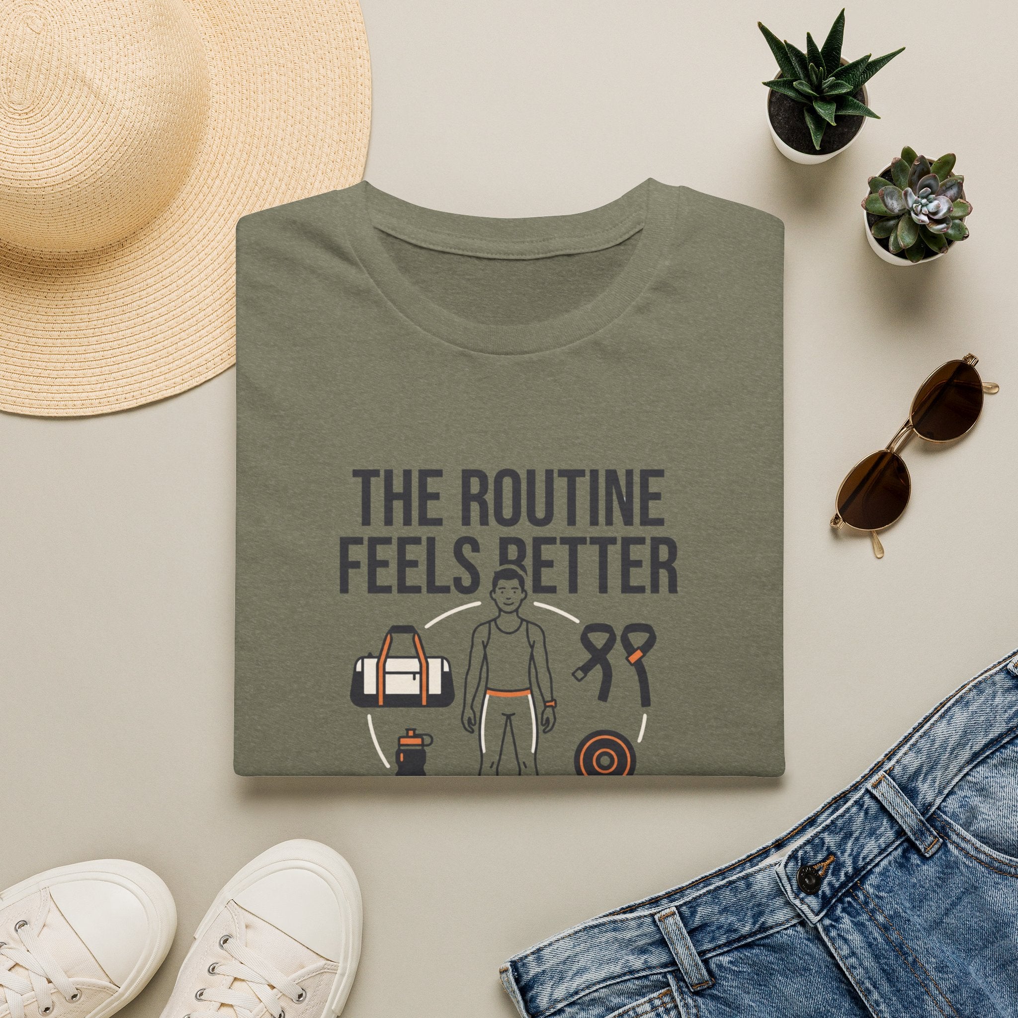 Route feels better when I show up T-Shirt