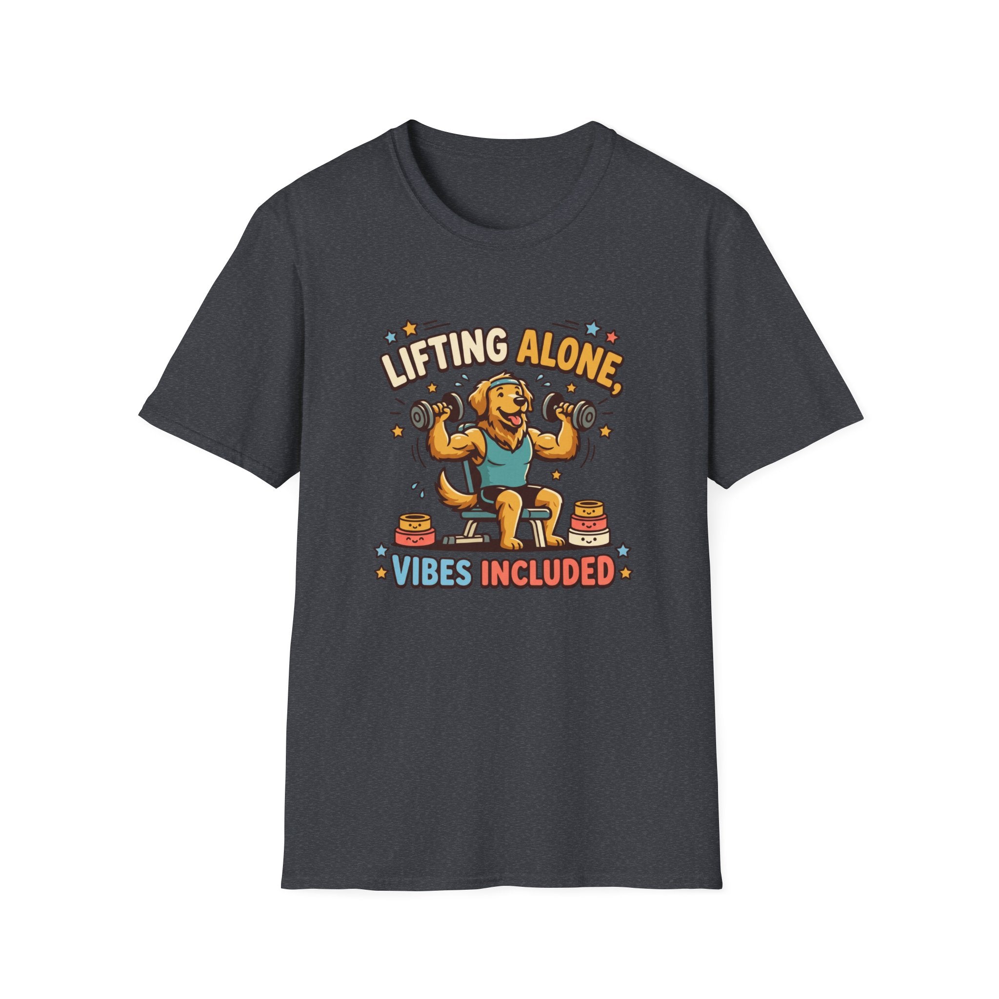Lifting alone, Vibes included T-Shirt