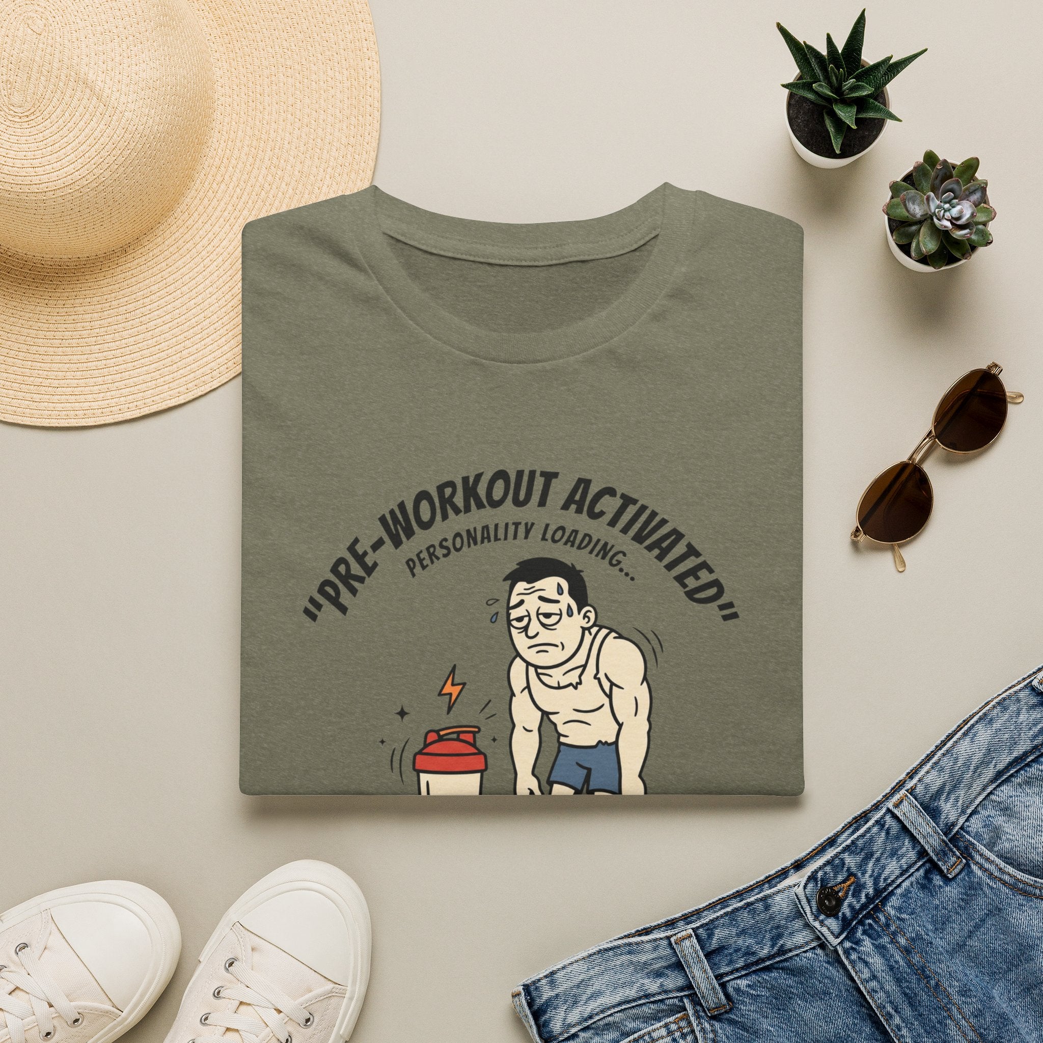 Pre Workout activated- Personality Loading T-Shirt