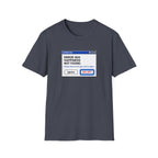 Error 404 - Happiness Without Gym T-Shirt