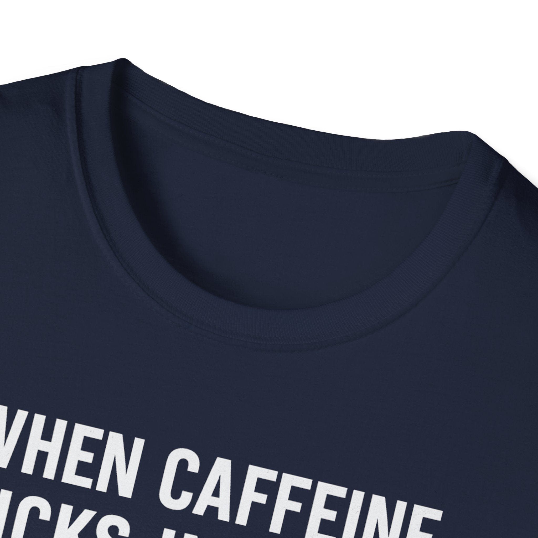When Caffeine Kicks In – Brain Upgrade Sequence T-Shirt