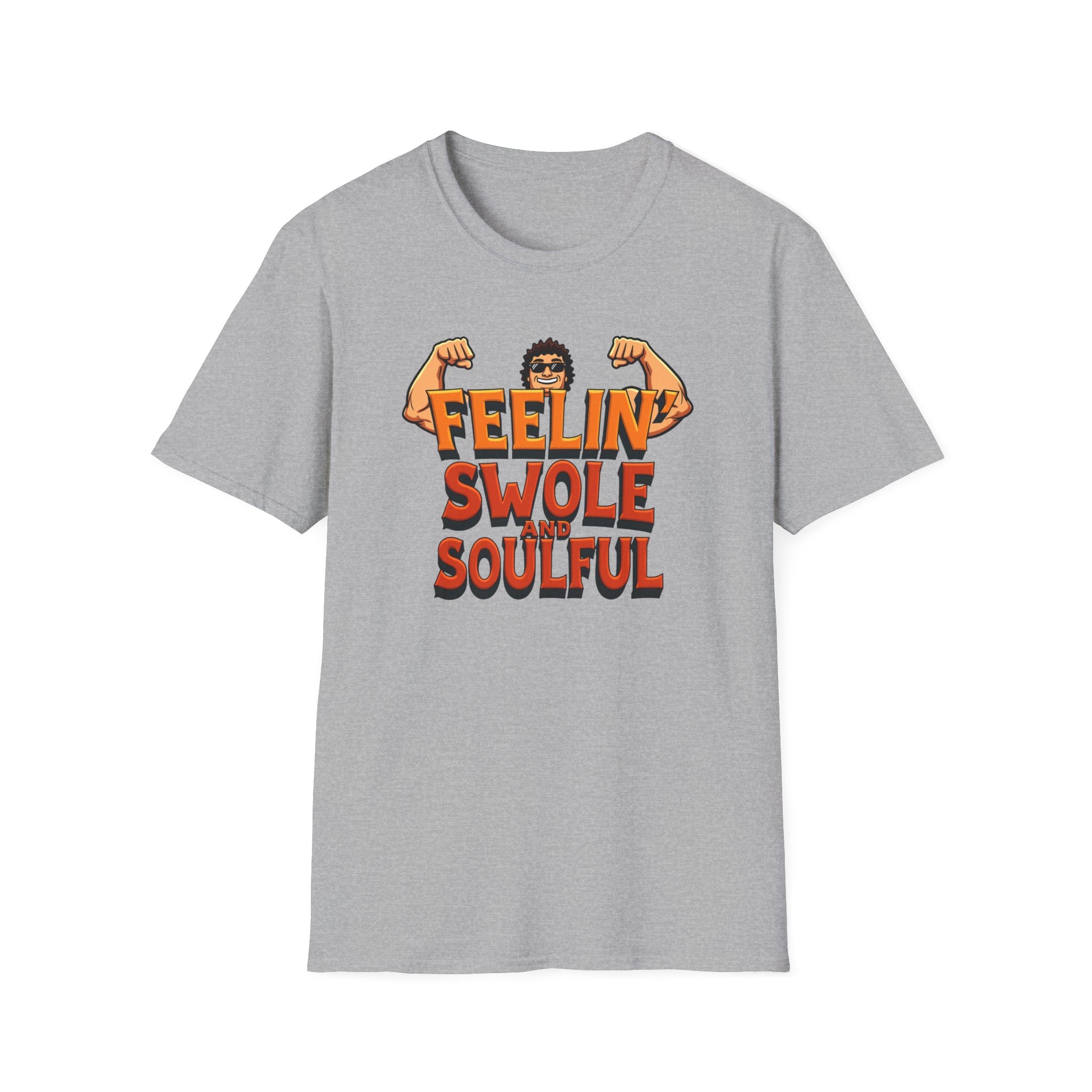 Feelin’ Swole and Soulful – Classic Pump Edition T-Shirt