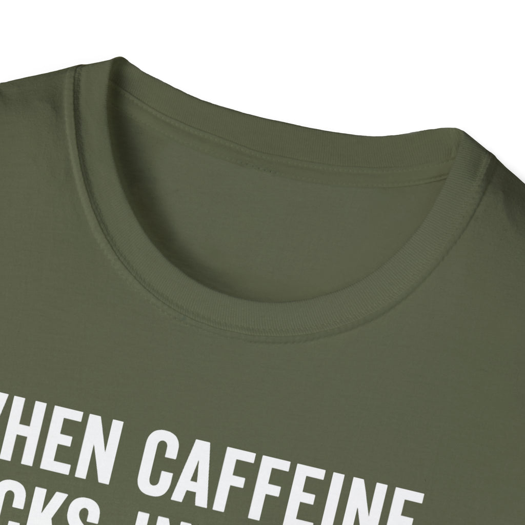 When Caffeine Kicks In – Brainstorm Mode Engaged T-Shirt