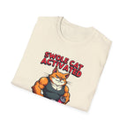 Swole Cat Activated – Pre-Workout Pouncer Edition T-Shirt