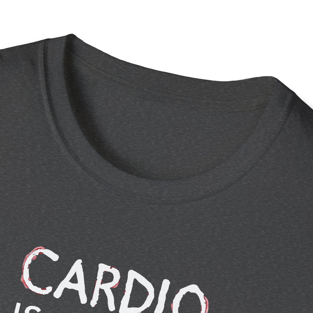 Cardio Is a Scam typo T-Shirt