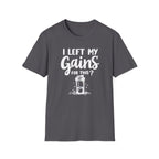 I Left My Gains for This? – Protein Shaker Regret T-Shirt