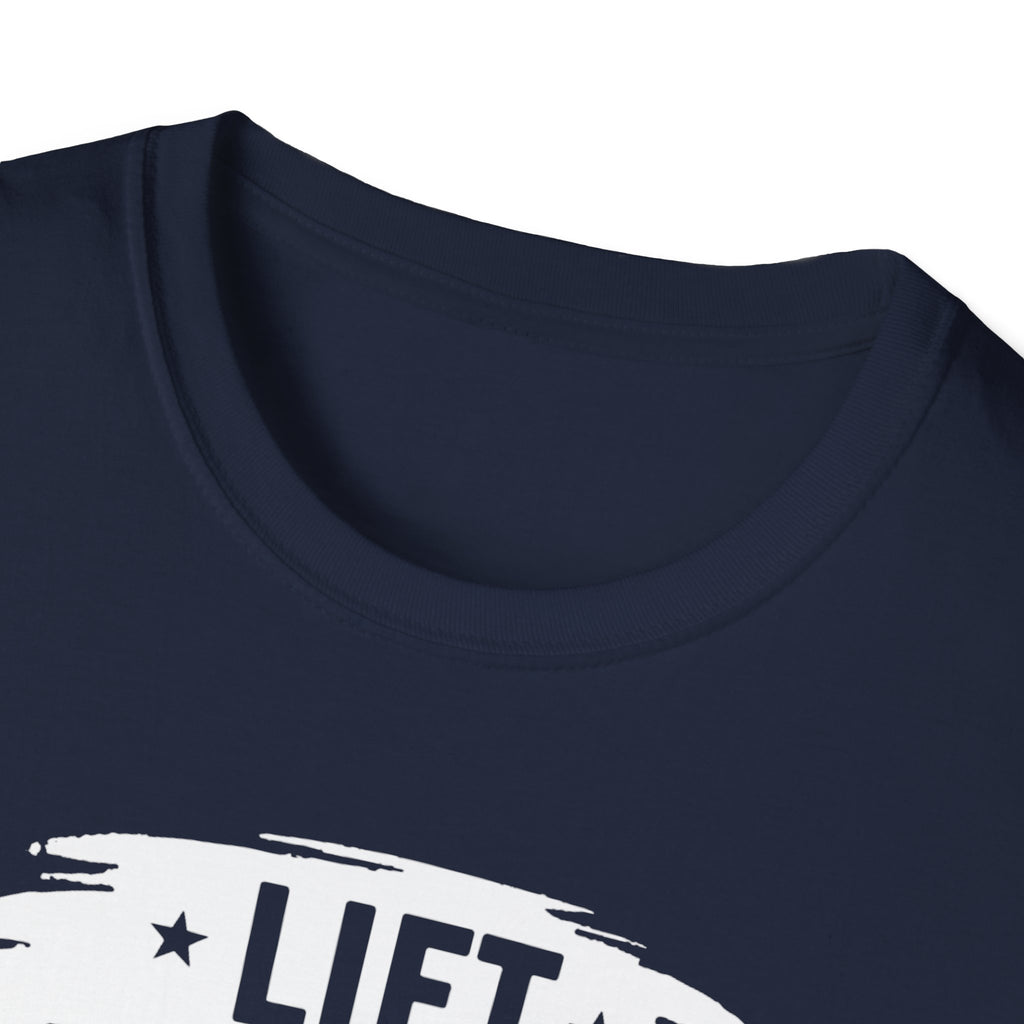 Lift Heavy, Petty Harder (Vintage Crest Edition) T-Shirt