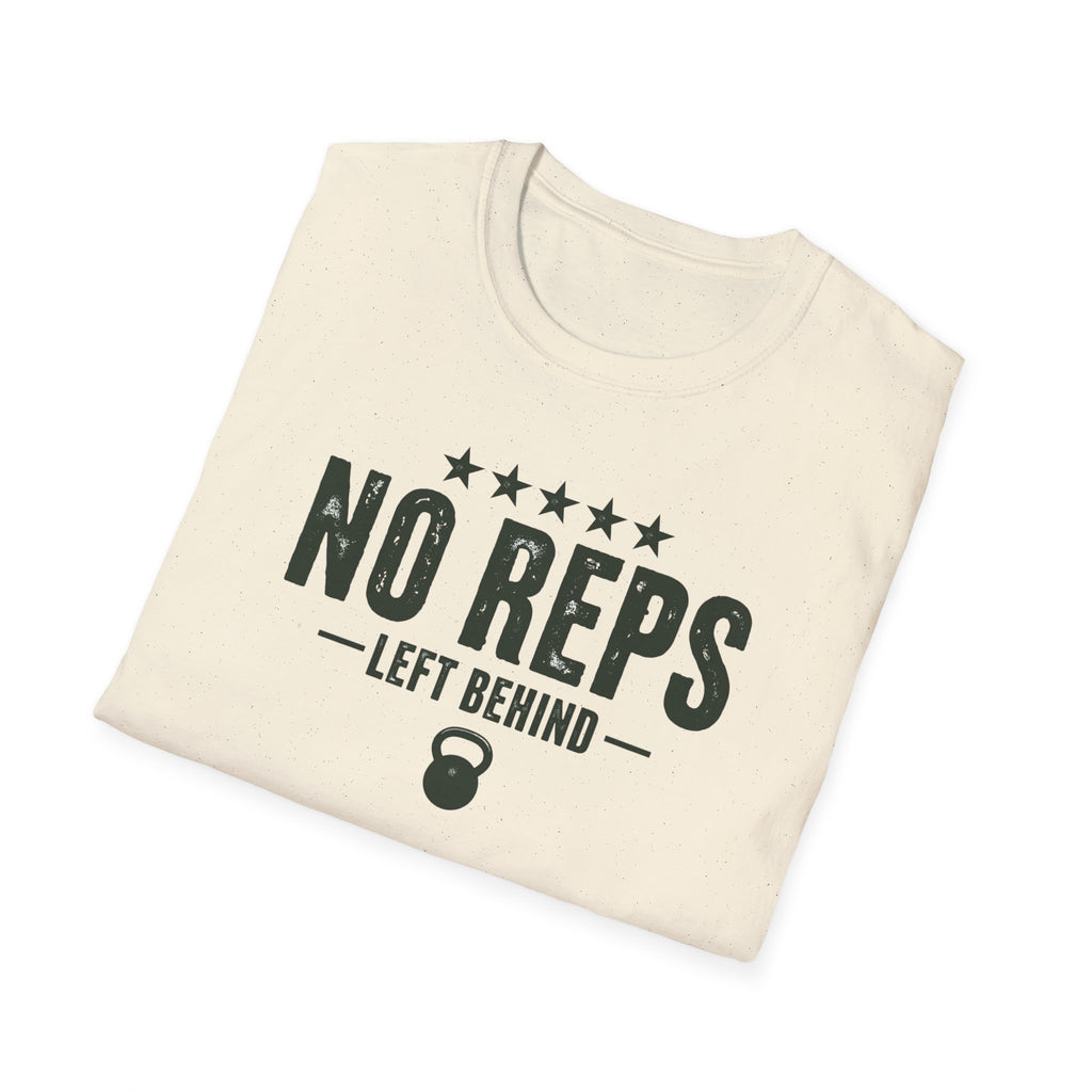 No Reps Left Behind – Kettlebell Grind T-Shirt