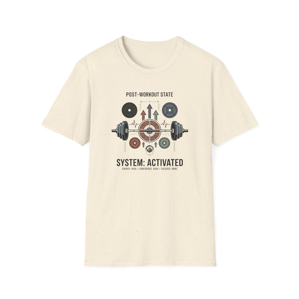 Post workout state - System activated T-Shirt