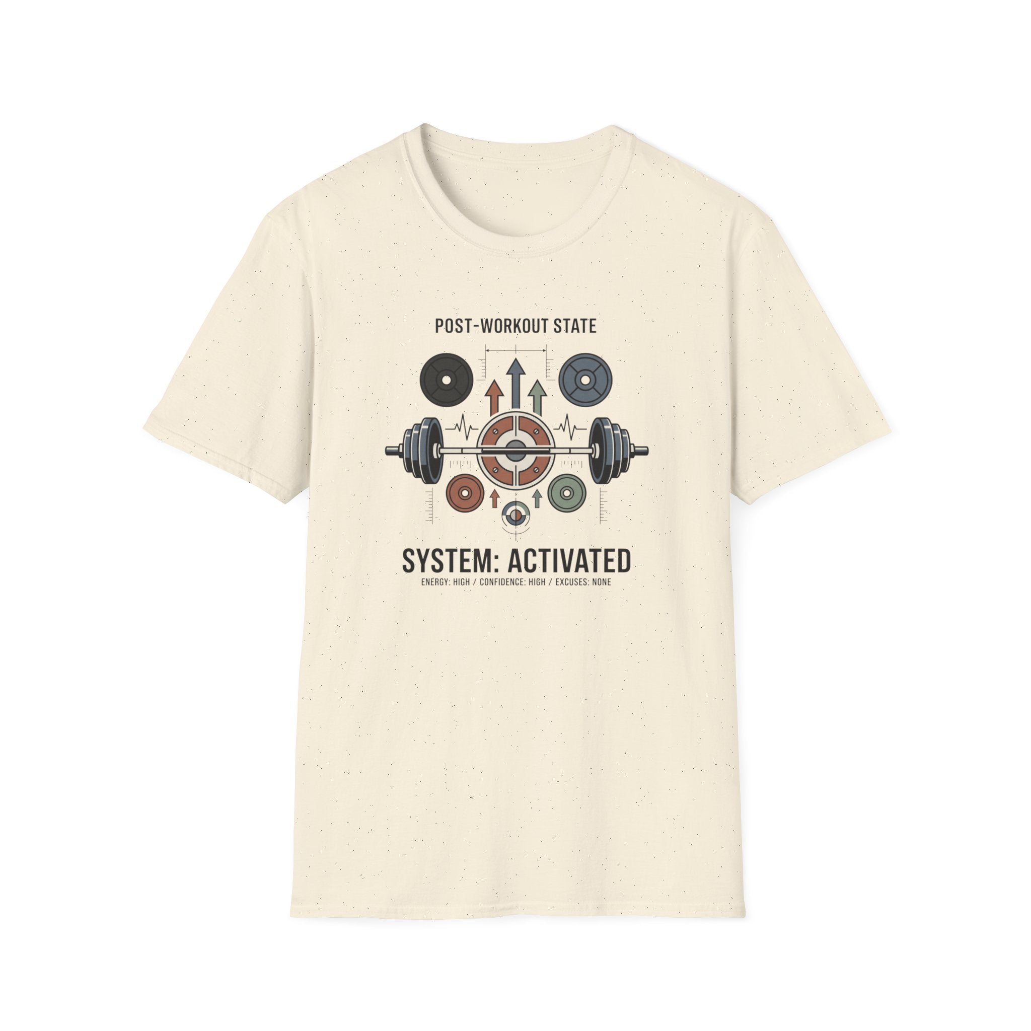 Post workout state - System activated T-Shirt