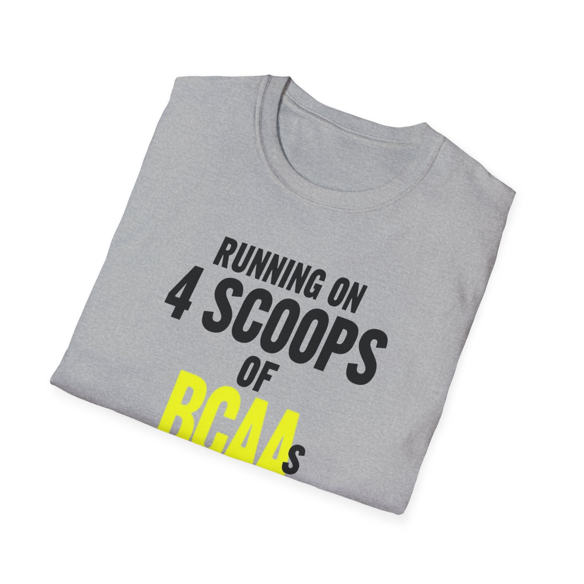 Running on 4 Scoops of BCAAs T-Shirt