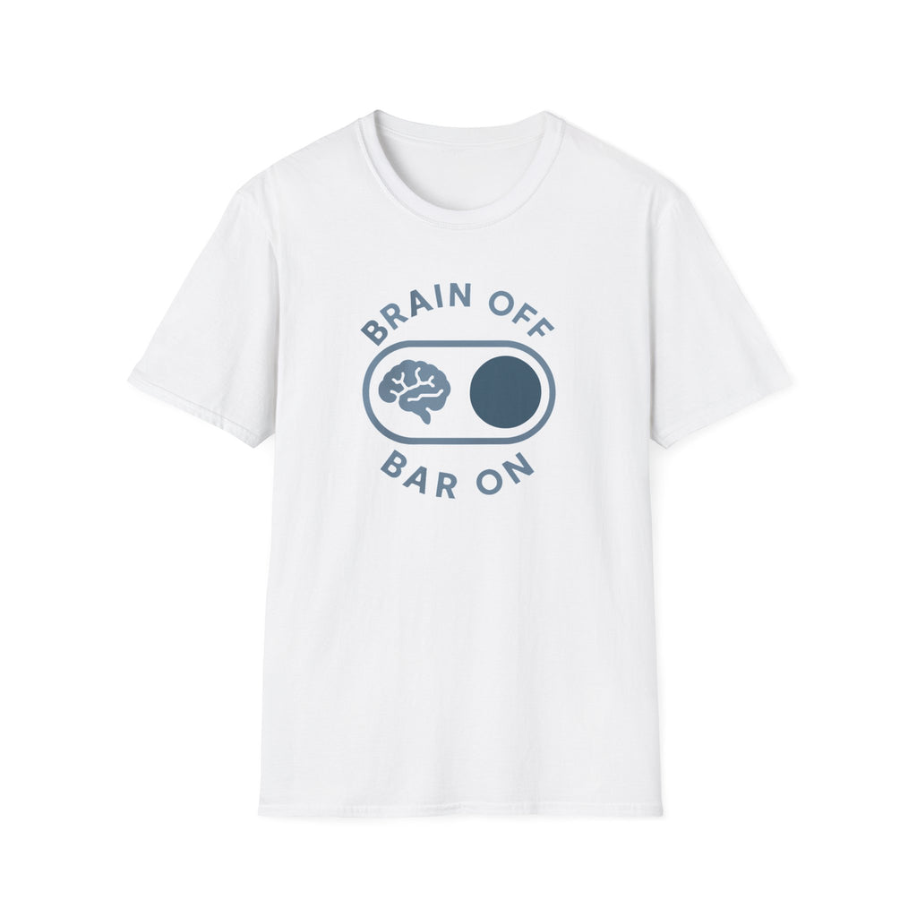 Brain Off Bar On – Powerlifting Switch T-Shirt