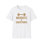 Weights > Equations – Glow Mode Edition T-Shirt