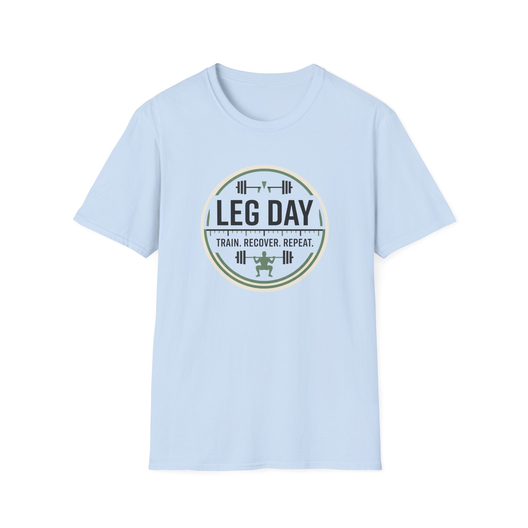 Leg day - Train. Recover. Repeat T-Shirt