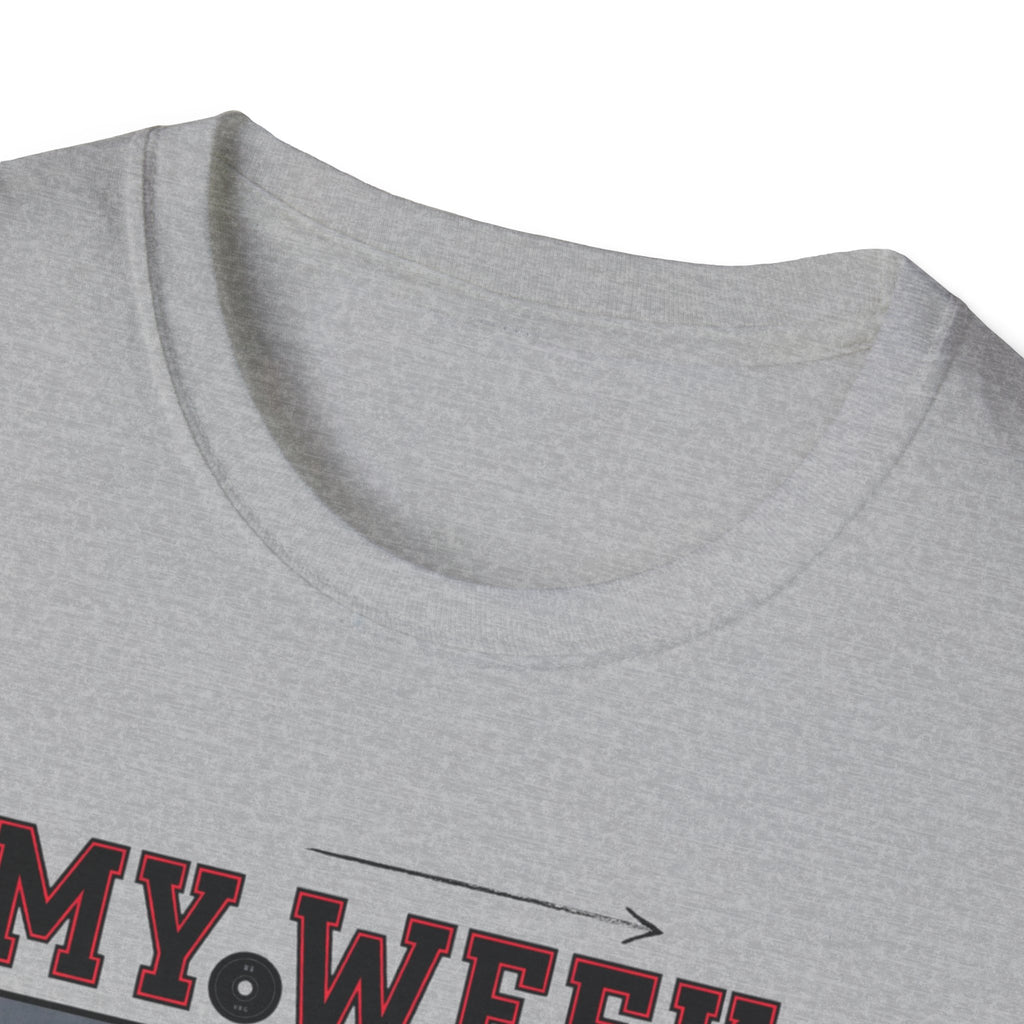 Waiting for gym - Week schedule T-Shirt