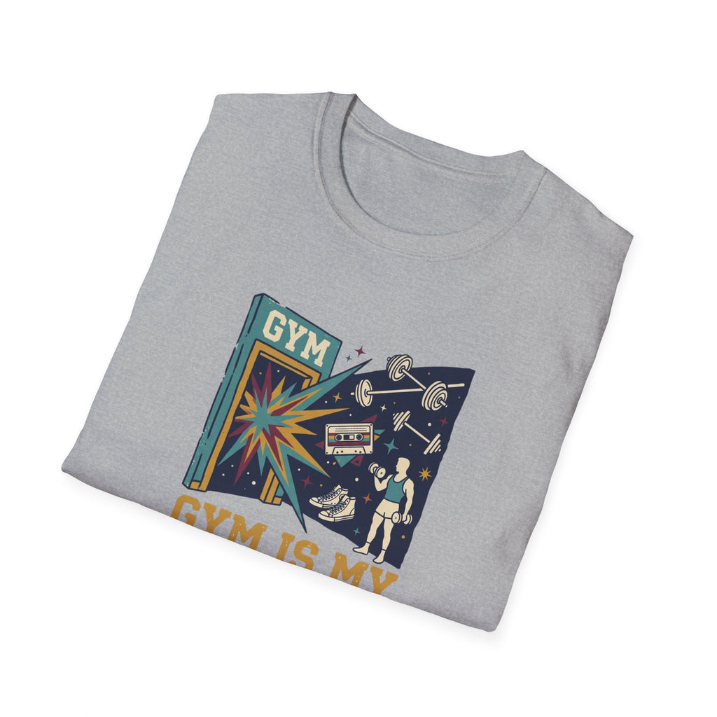 Gym is my escape - colorful T-Shirt