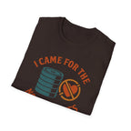 I Came for the Plates, Not the Dates – Gym Humor T-Shirt