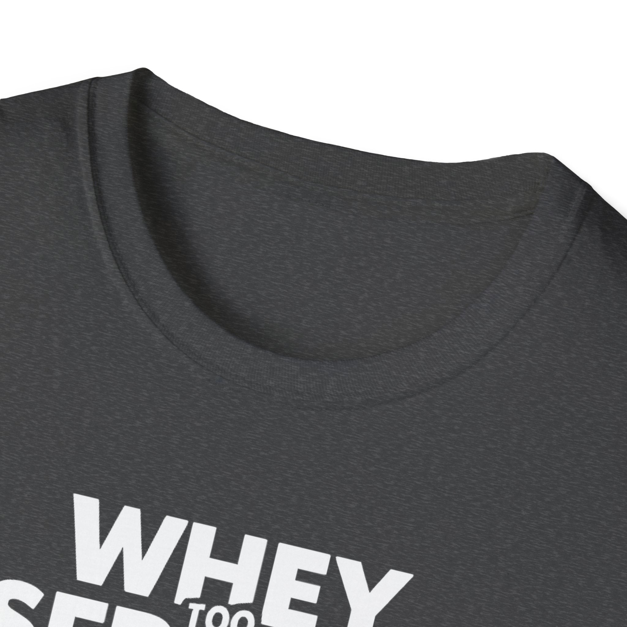 Whey Too Serious – Cartoon Shaker Edition T-Shirt