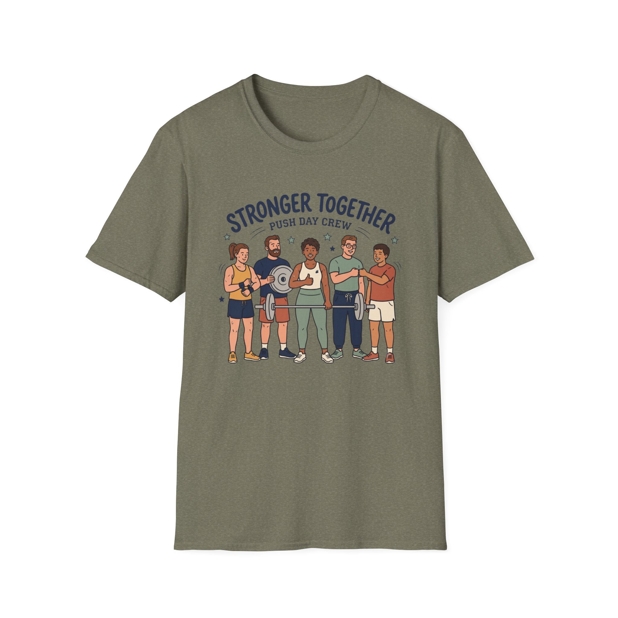 Stronger together - Push day crew T-Shirt