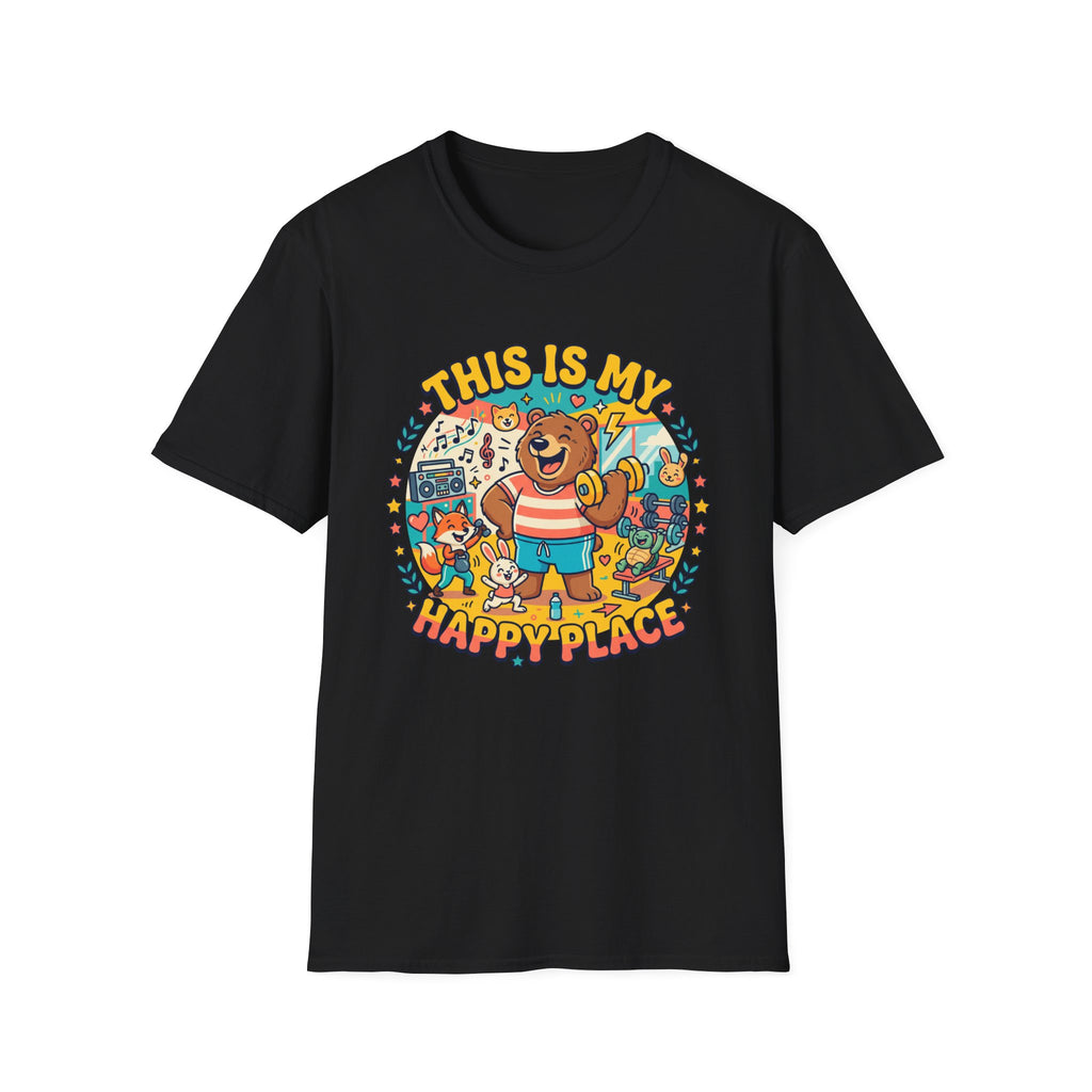 This is my happy place - Gym T-Shirt