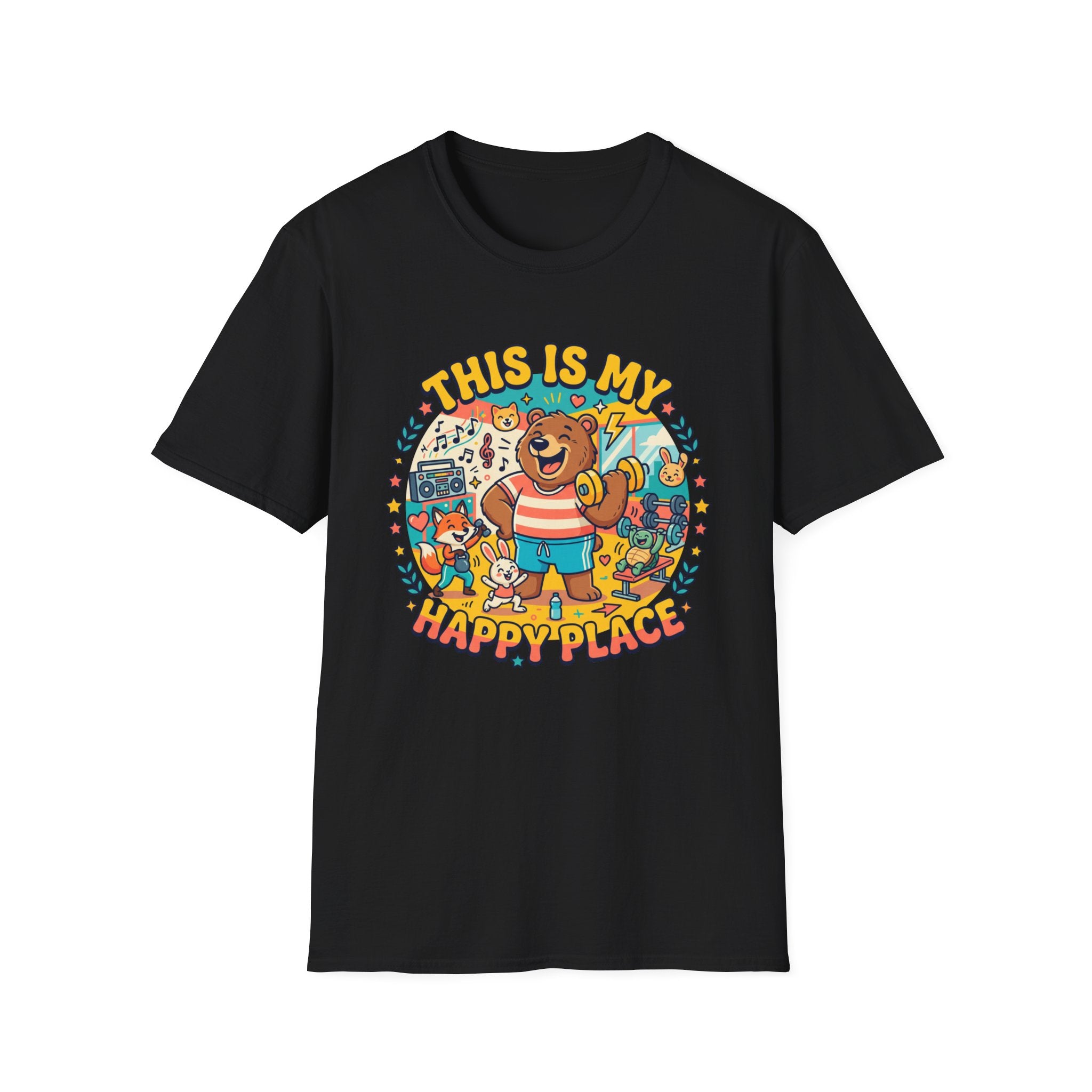 This is my happy place - Gym T-Shirt