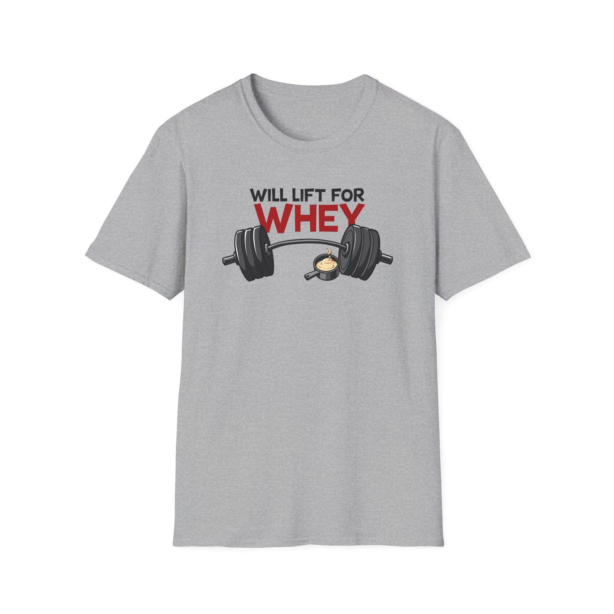 Will Lift for Whey – Scoop Edition T-Shirt