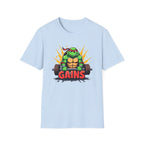 Hard-Shelled Gains – Turtle Power Edition T-Shirt