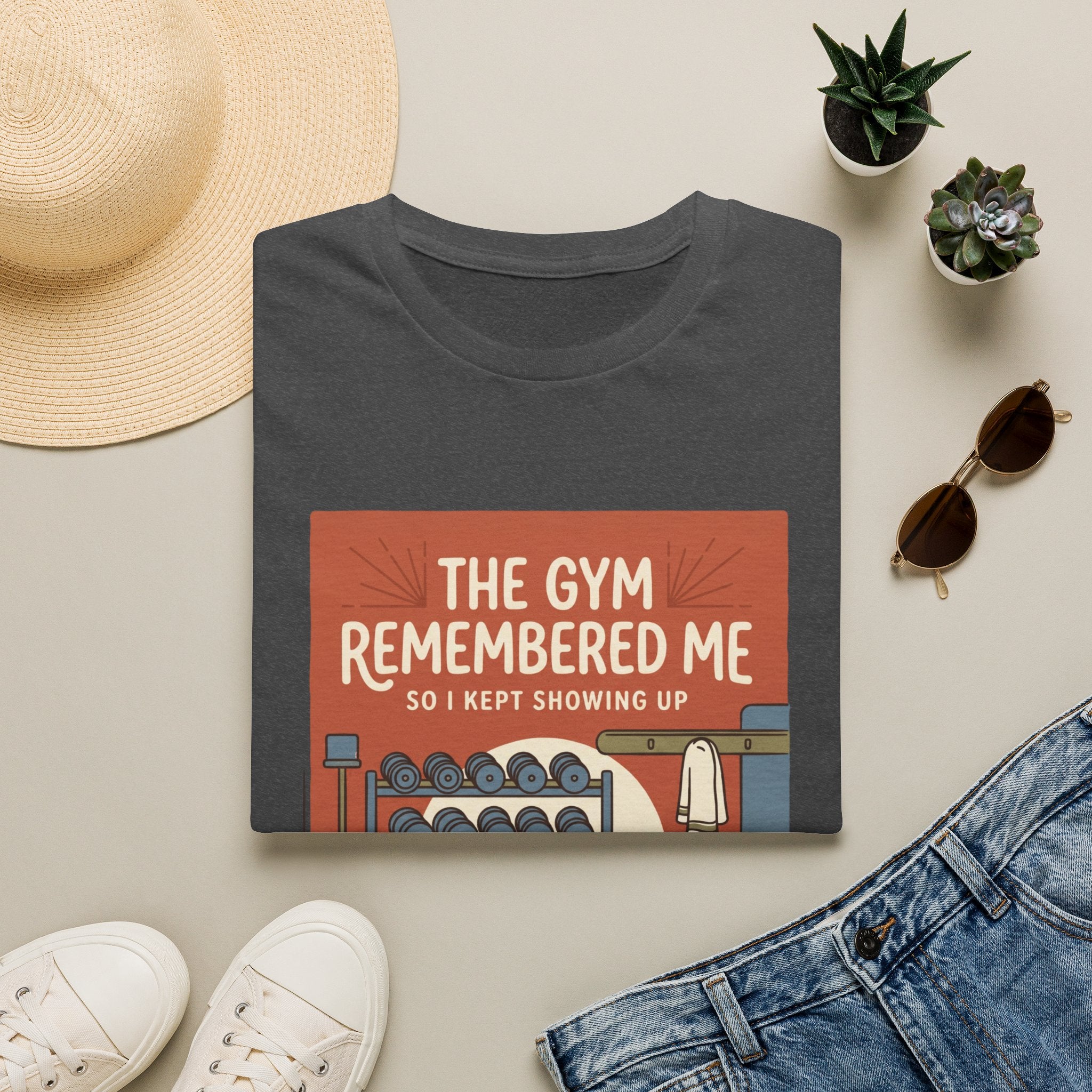 The gym remembered me T-Shirt