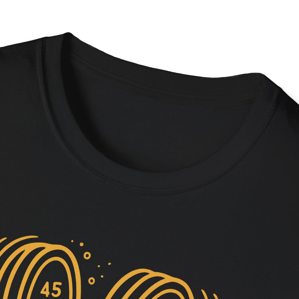 Counting Plates Counts as Cardio – Barbell Humor T-Shirt
